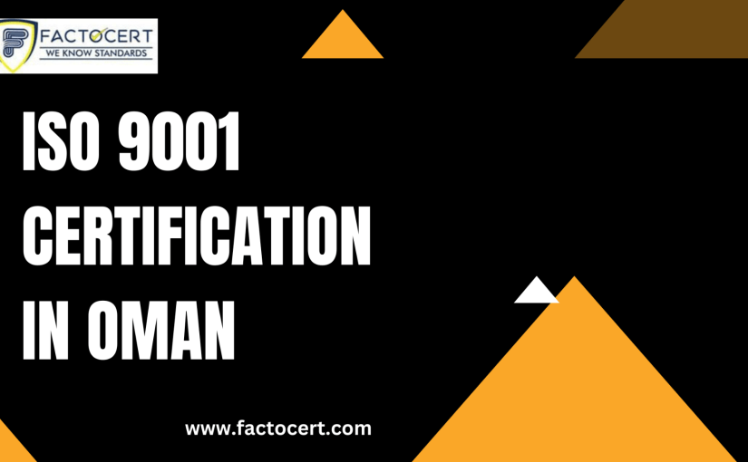 Is the Omani implementation of ISO 9001 going to revolutionise quality control?